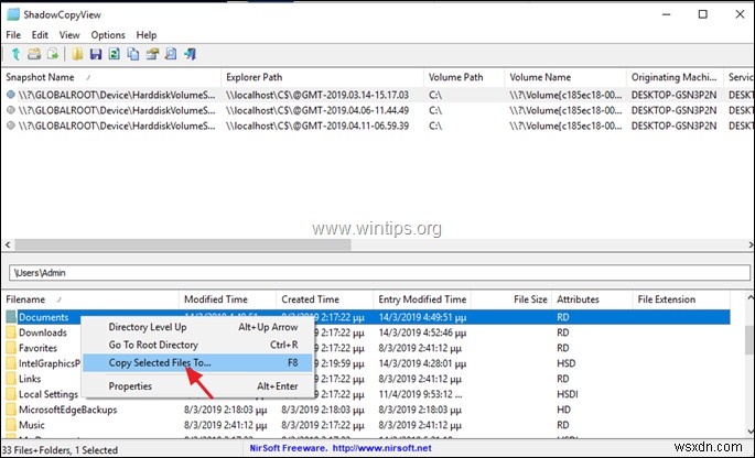 [해결] Windows 10에서 시스템 보호가 켜져 있는데도  사용할 수 있는 이전 버전이 없습니다  오류가 발생하는 경우