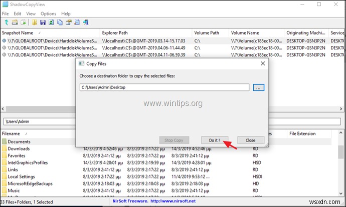 [해결] Windows 10에서 시스템 보호가 켜져 있는데도  사용할 수 있는 이전 버전이 없습니다  오류가 발생하는 경우