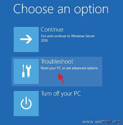 Windows 부팅 불가 시 시스템 이미지 백업으로 Windows Server 2016 복구하는 방법 (오프라인 방식)