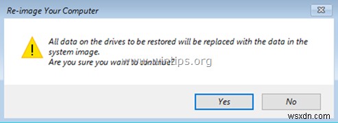 Windows 부팅 불가 시 시스템 이미지 백업으로 Windows Server 2016 복구하는 방법 (오프라인 방식)