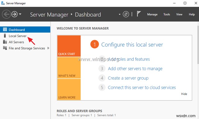 Windows Server 2016에서 Internet Explorer 보안 강화 구성(ESC) 비활성화하는 방법