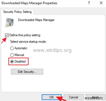 [해결] Windows Server 2016 다운로드된 지도 관리자(Maps Broker) 서비스 오류 수정 방법