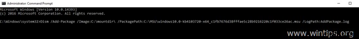 Windows Server 2016에서 Windows Defender 기능 설치 실패(0x800f081f) 오류 해결 방법