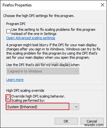 [해결] Windows 10 고DPI 4K 모니터에서 글꼴이 너무 작게 표시될 때
