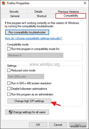 [해결] Windows 10 고DPI 4K 모니터에서 글꼴이 너무 작게 표시될 때