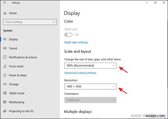 [해결] Windows 10 고DPI 4K 모니터에서 글꼴이 너무 작게 표시될 때