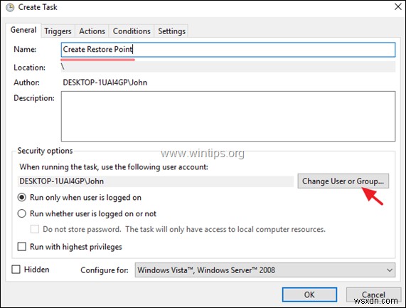 Windows 10에서 시스템 복원 지점을 자동으로 생성하는 방법