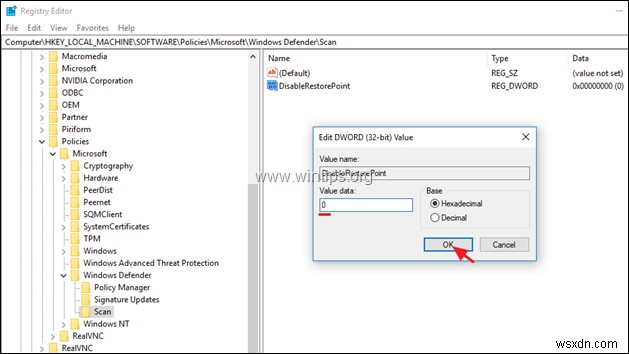 Windows 10에서 시스템 복원 지점을 자동으로 생성하는 방법