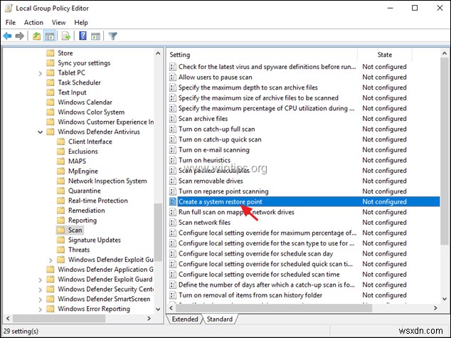 Windows 10에서 시스템 복원 지점을 자동으로 생성하는 방법