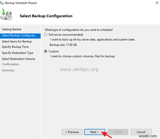 Windows Server 백업으로 Windows Server 2016/2012 Active Directory 전체 백업하는 방법