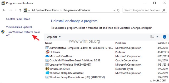 Windows 10에서 텔넷(Telnet) 클라이언트 활성화하는 3가지 방법