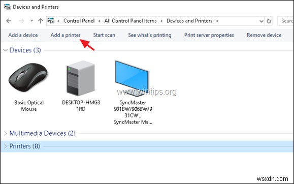 [해결] Windows 10/8/7 인쇄 시  Active Directory 도메인 서비스를 현재 사용할 수 없습니다  오류 수정 방법