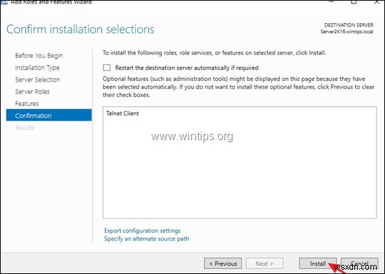 Windows Server 2012/2016/2019에서 텔넷(Telnet) 클라이언트를 활성화하는 3가지 방법