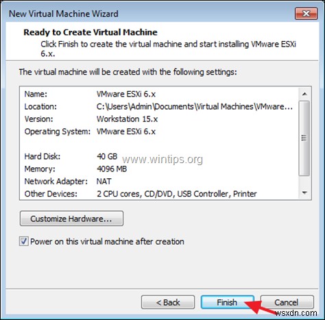 VMware Workstation 15에 vSphere ESXi 6.7 설치하는 방법 (단계별 완벽 가이드)
