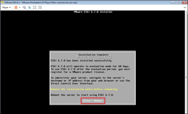 VMware Workstation 15에 vSphere ESXi 6.7 설치하는 방법 (단계별 완벽 가이드)