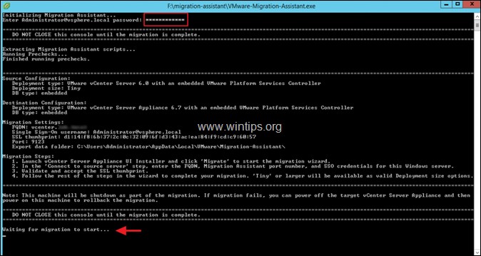 Windows vCenter Server를 VCSA 6.7 어플라이언스로 마이그레이션하는 완벽 가이드