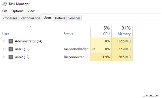 [해결 방법] Windows Server 2016/2019 RDS 로그오프 시  시스템 이벤트 알림 서비스 대기  멈춤 현상 수정하기