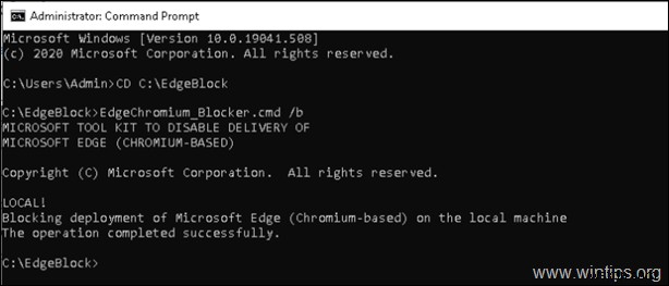 Windows 10에서 Edge Chromium 자동 설치를 차단하는 방법