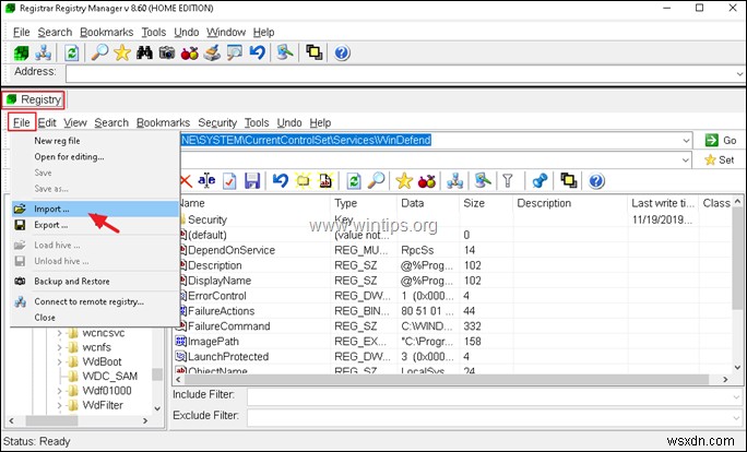 Windows에서 .REG 파일 가져오기 실패 모든 데이터가 레지스트리에 기록되지 않았습니다 오류 완벽 해결 가이드