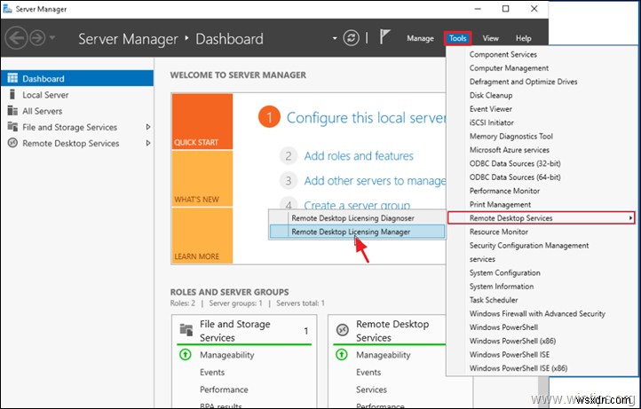 Windows Server 2016/2019 원격 데스크톱 라이선스 서버에 RDS CAL 설치하는 방법