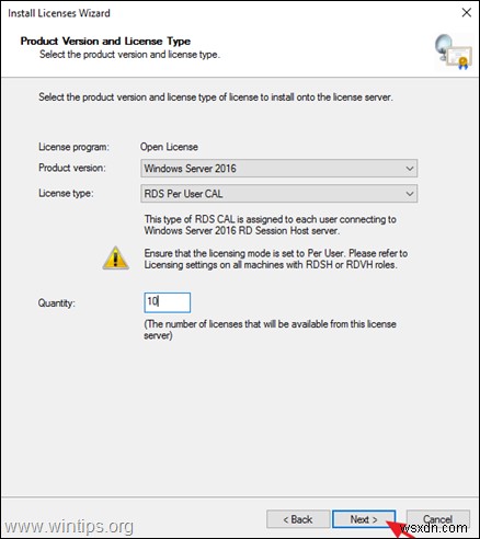 Windows Server 2016/2019 원격 데스크톱 라이선스 서버에 RDS CAL 설치하는 방법