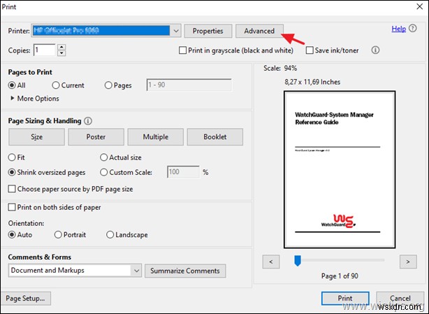 [해결] Windows 10 2004에서 Acrobat Reader로 PDF 파일이 인쇄되지 않을 때