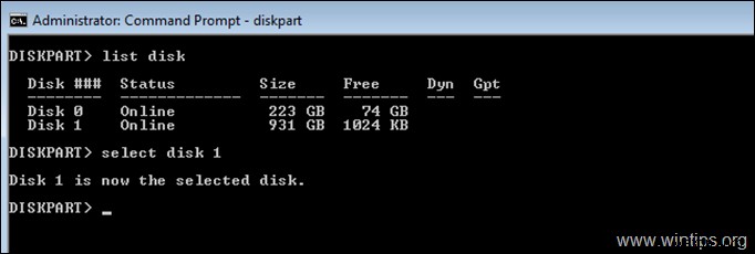 명령 프롬프트(CMD) 또는 DISKPART로 하드 드라이브 포맷하는 방법