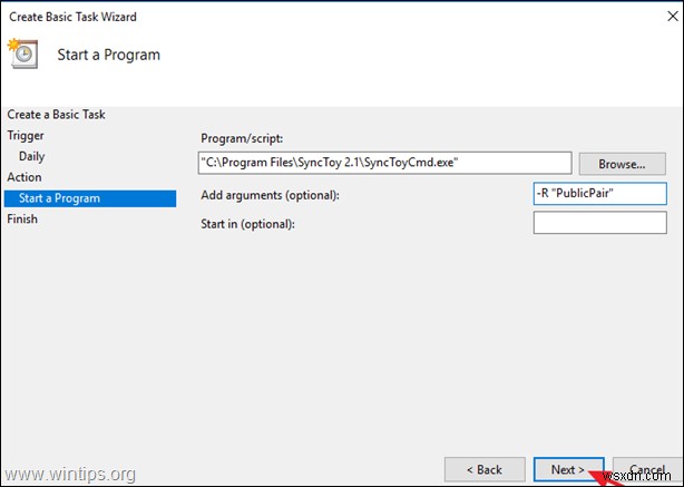 SyncToy로 로컬 파일 공유 폴더를 SharePoint Online과 동기화하는 방법