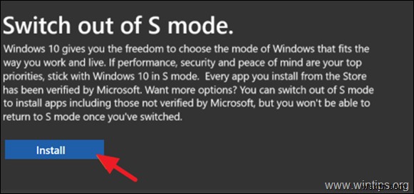 Windows 10 S 모드를 Windows 10 Home으로 전환하는 방법