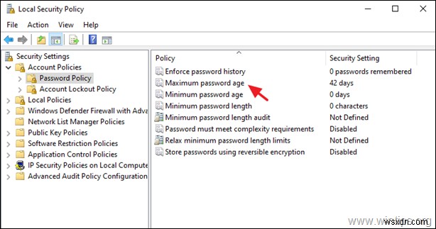 Windows 10 및 Windows Server 2012/2016 독립 실행형 서버에서 암호 만료 기간 설정하는 방법