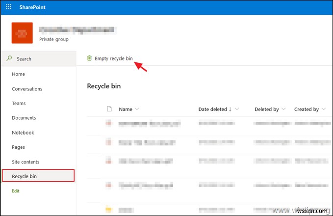SharePoint  저장 공간 부족  오류 해결 방법 – 이 사이트의 저장 공간이 거의 가득 찼습니다