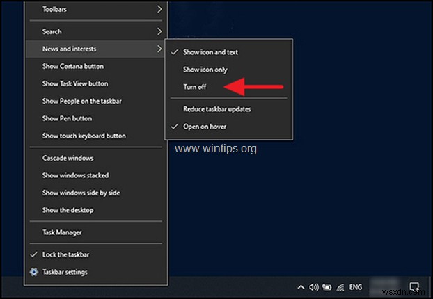 Windows 10  뉴스 및 관심사  기능 완전히 비활성화하는 3가지 방법
