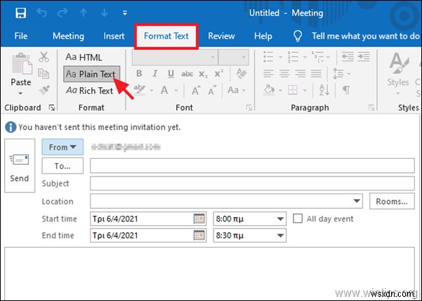 Outlook 일정 약속 및 이벤트에서 문자가 깨져 보일 때 해결 방법
