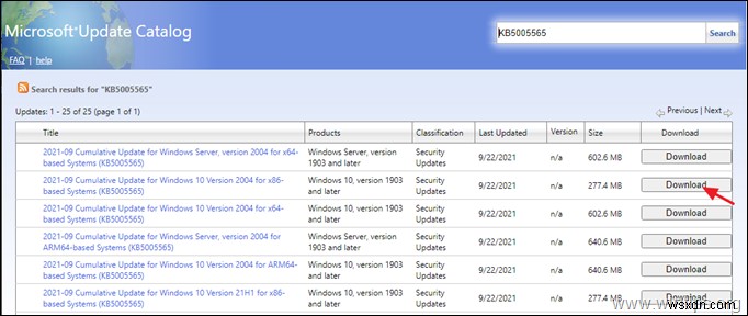 [해결] Windows 10 KB5005565 업데이트가 설치되지 않을 때 해결 방법