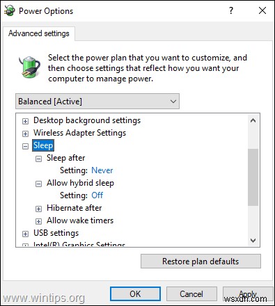 [해결] Windows 10이 2~3분 후 또는 갑자기 절전 모드로 진입하는 문제 해결법