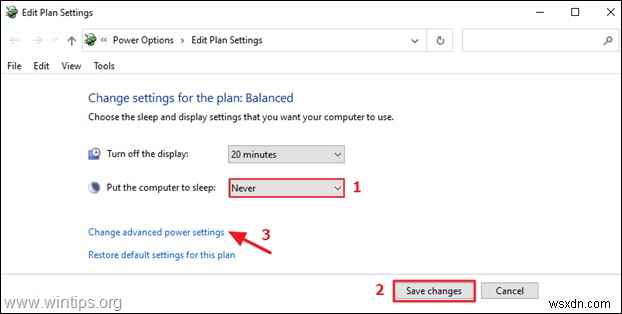 [해결] Windows 10이 2~3분 후 또는 갑자기 절전 모드로 진입하는 문제 해결법