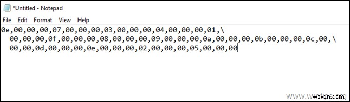 REG ADD 명령으로 REG_BINARY 레지스트리 값 추가하는 방법