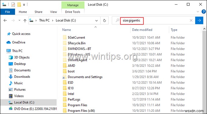 Windows 10에서 대용량 파일을 쉽게 찾는 방법 완벽 가이드