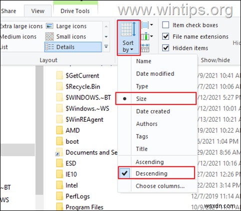 Windows 10에서 대용량 파일을 쉽게 찾는 방법 완벽 가이드