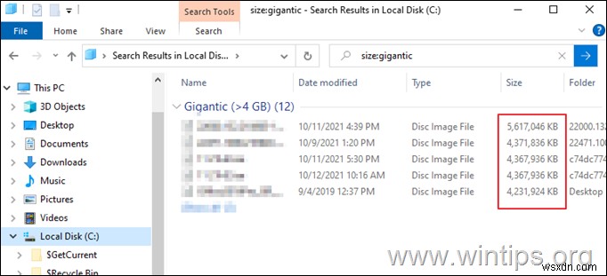 Windows 10에서 대용량 파일을 쉽게 찾는 방법 완벽 가이드