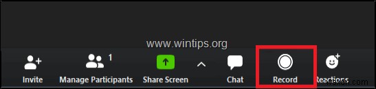 Windows 10에서 Zoom 회의를 녹화하는 3가지 방법