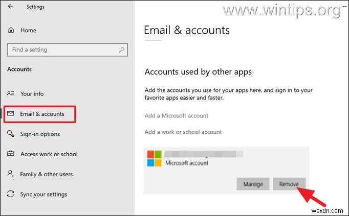 Windows 10에서 Microsoft 계정을 로컬 계정으로 전환하는 방법