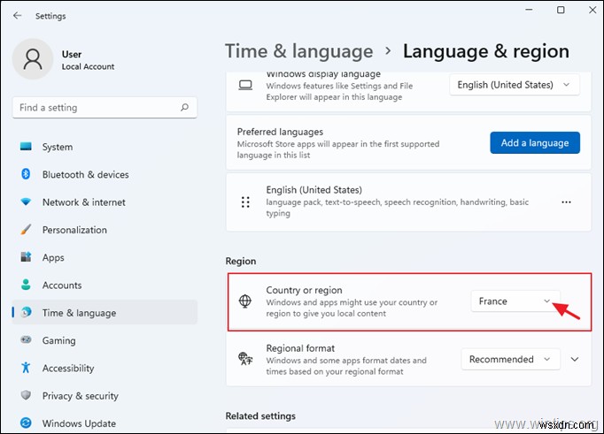 Windows 11 표시 언어 변경 방법 – 언어 팩 설치부터 지역 설정까지 완벽 가이드