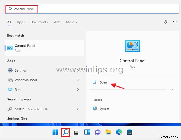 Windows 11에서 제어판을 여는 8가지 방법 완벽 정리