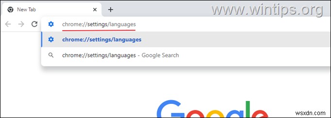 데스크톱과 모바일에서 구글 크롬(Chrome) 언어 변경하는 방법