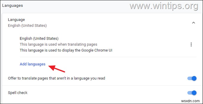 데스크톱과 모바일에서 구글 크롬(Chrome) 언어 변경하는 방법