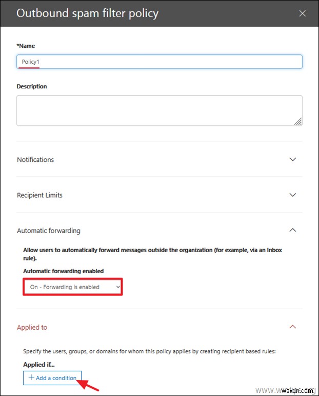 Office 365 550 5.7.520 조직에서 외부 전달을 허용하지 않습니다 오류 해결 방법