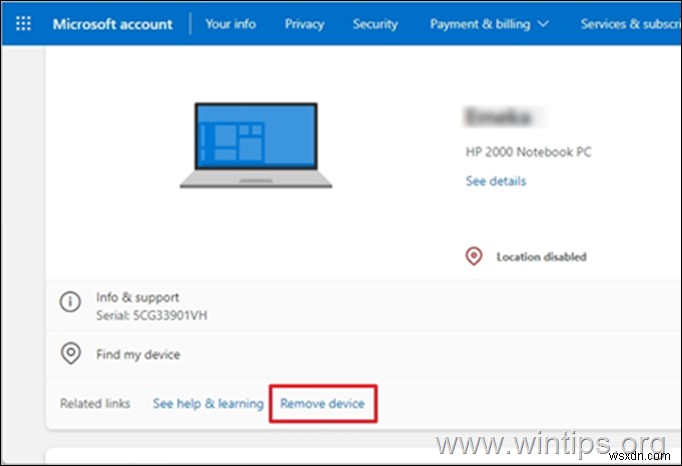 [해결 방법] Windows 10/11에서  제거  버튼이 없어 Microsoft 계정을 삭제할 수 없을 때