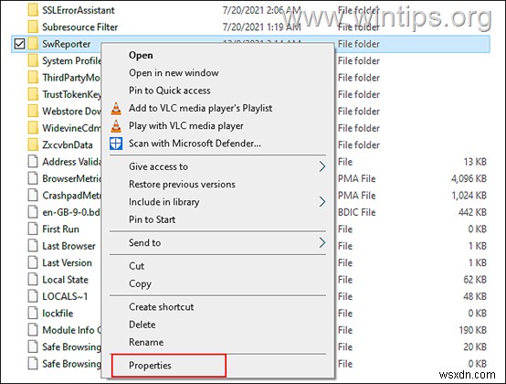 Windows 10에서 Chrome Software Reporter 도구의 높은 CPU 사용량 문제 해결 방법