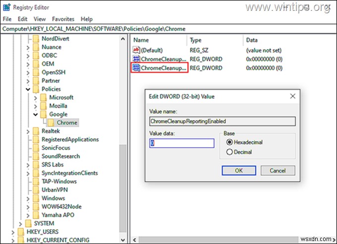 Windows 10에서 Chrome Software Reporter 도구의 높은 CPU 사용량 문제 해결 방법